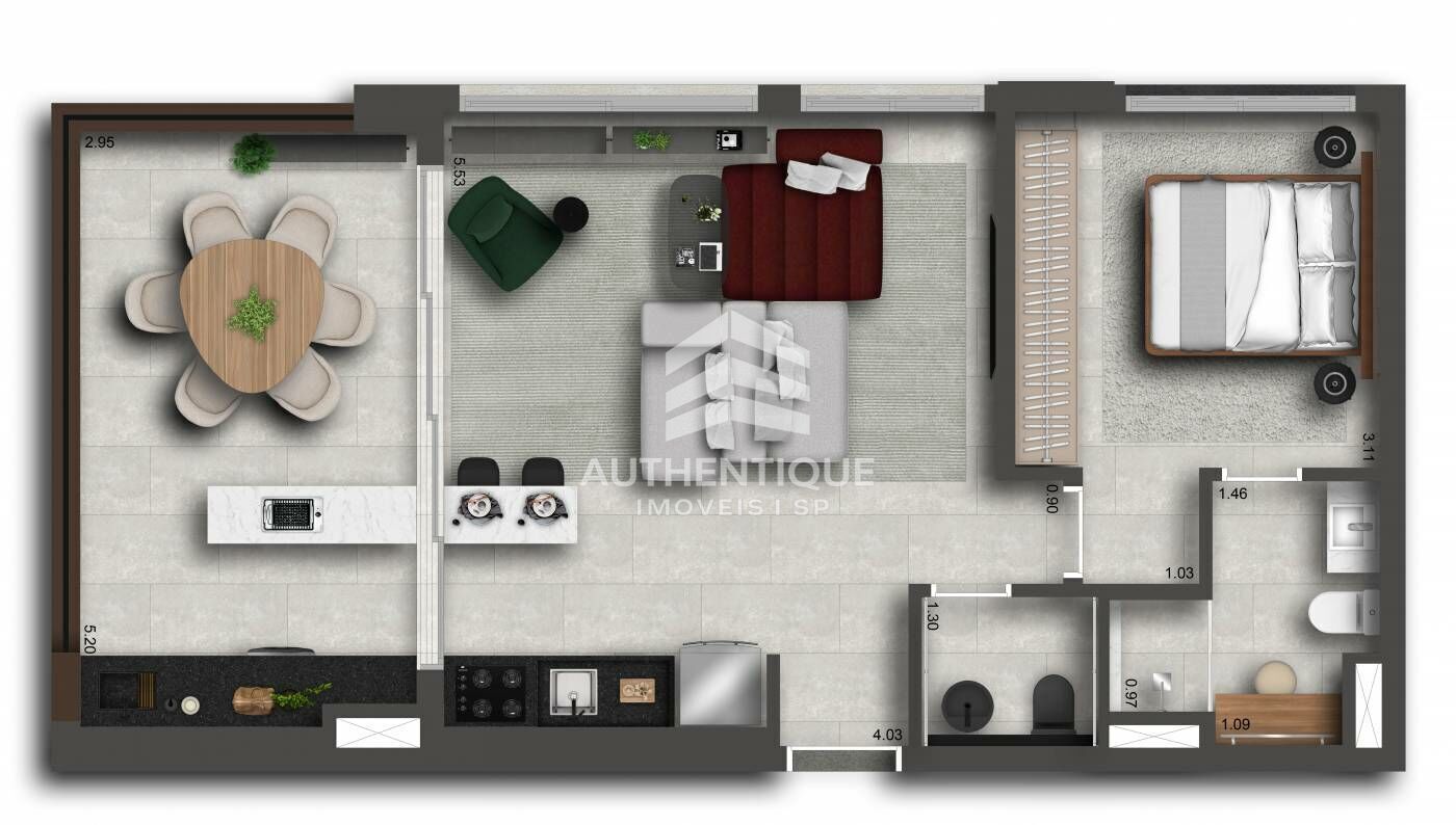 Sala-Conjunto, 28 m² - Foto 24