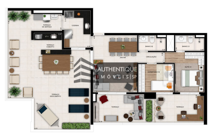 Apartamento à venda com 3 quartos, 93m² - Foto 30