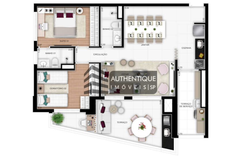 Apartamento à venda com 3 quartos, 93m² - Foto 28