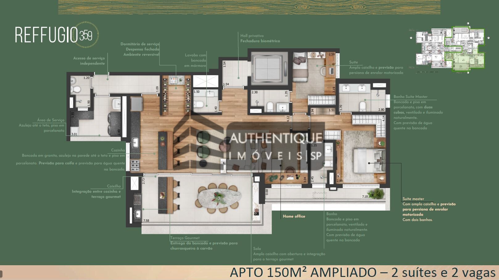 Apartamento à venda com 3 quartos, 150m² - Foto 18