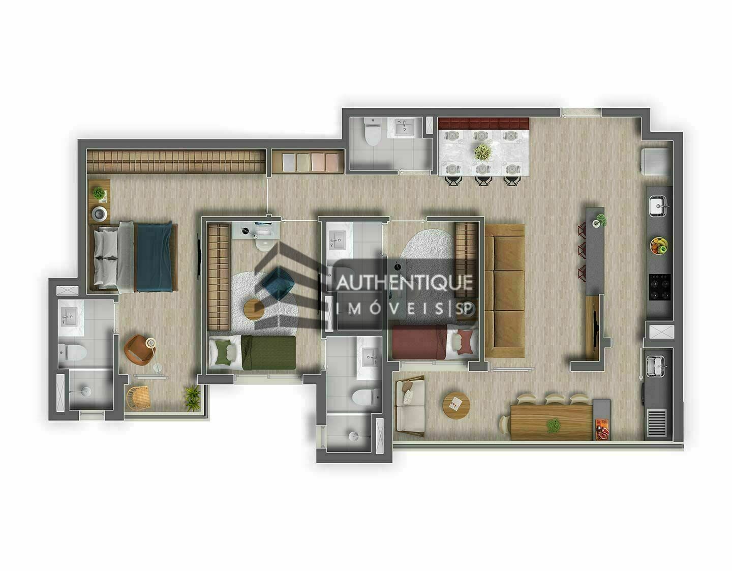 Cobertura à venda com 3 quartos, 256m² - Foto 23