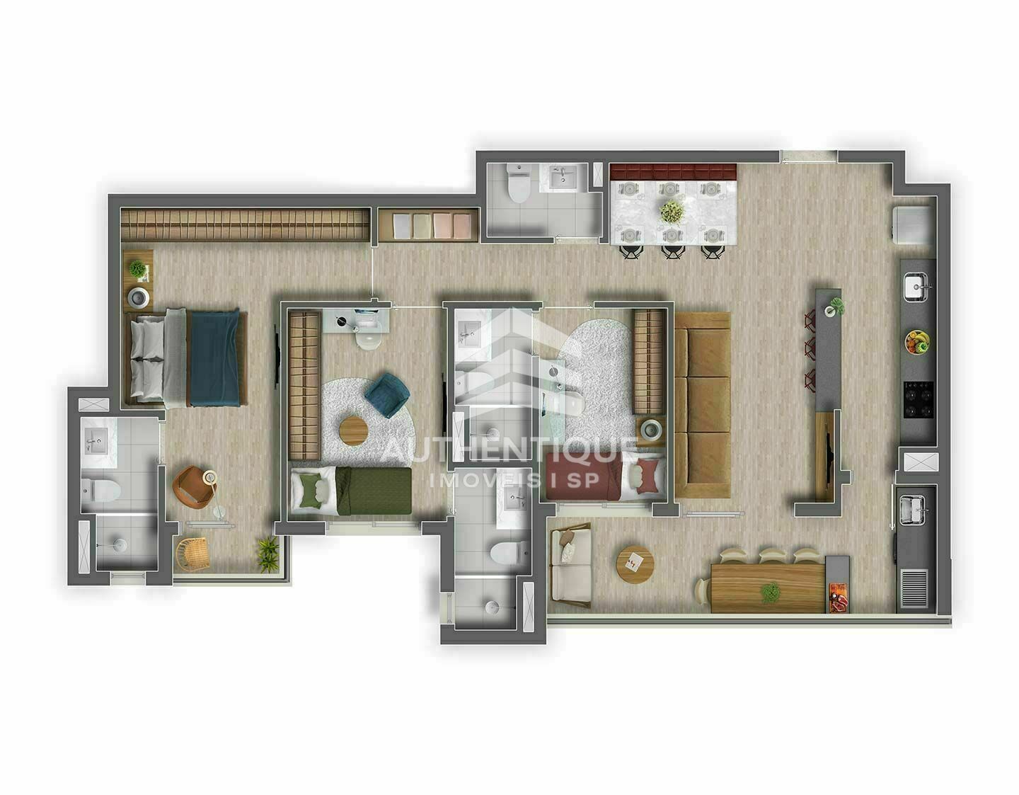 Cobertura, 3 quartos, 256 m² - Foto 23