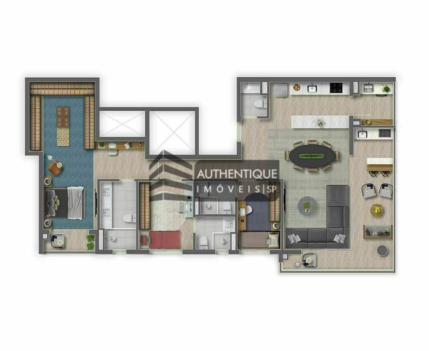 Cobertura à venda com 3 quartos, 256m² - Foto 22