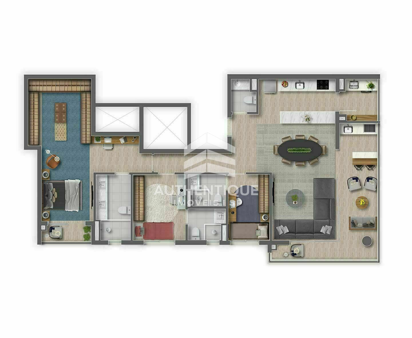 Cobertura, 3 quartos, 256 m² - Foto 22
