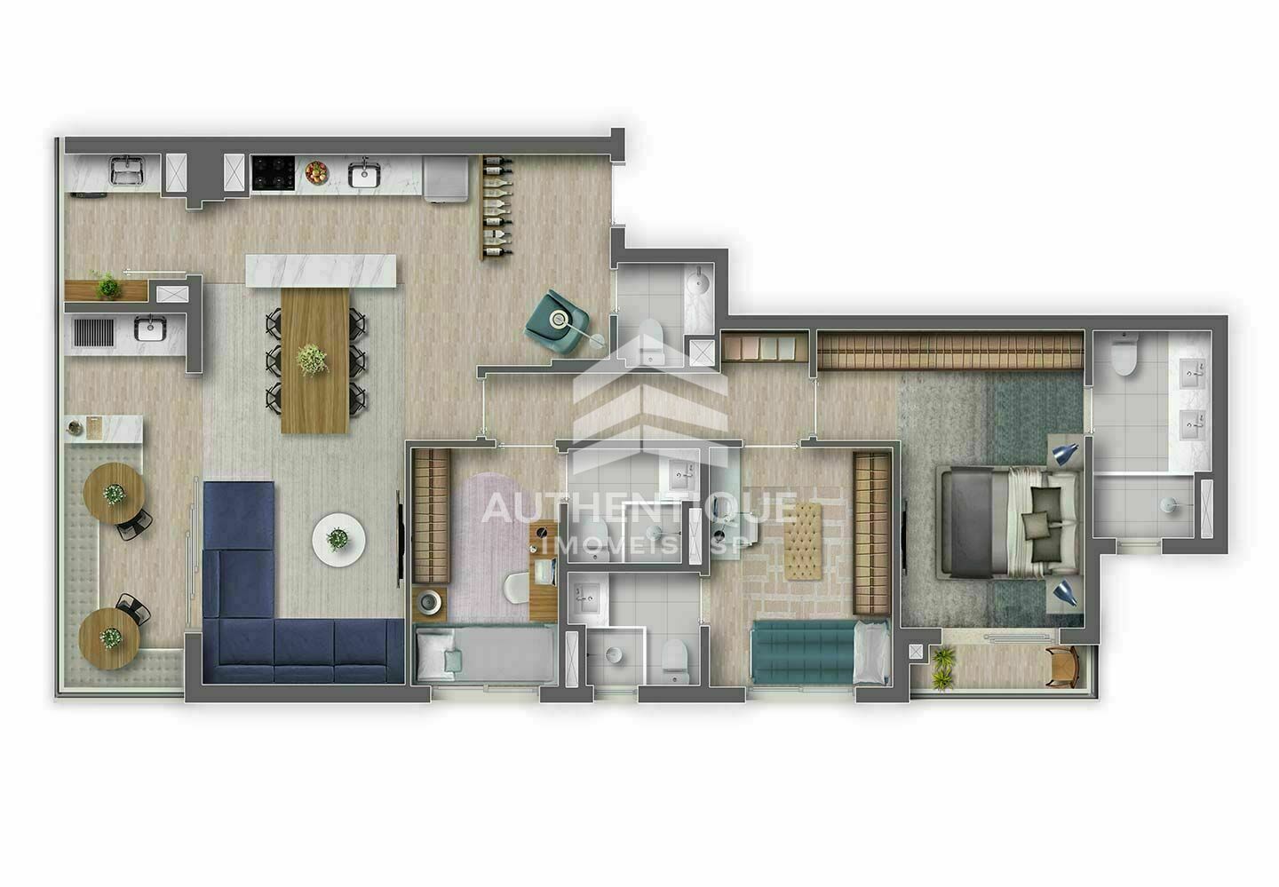 Cobertura, 3 quartos, 256 m² - Foto 24