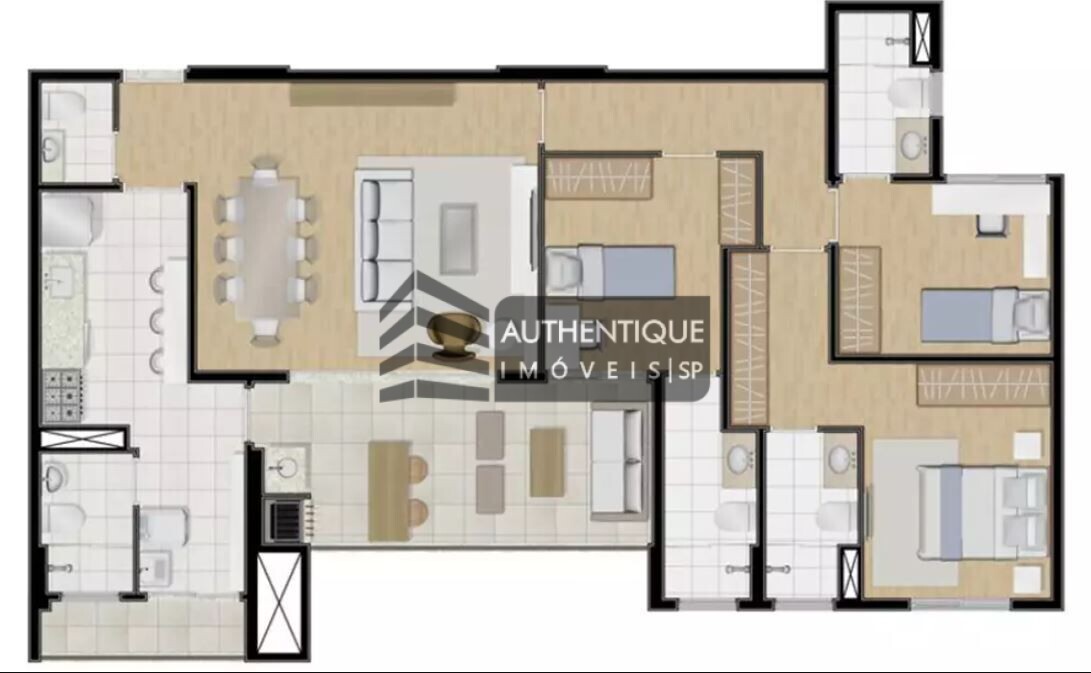 Apartamento à venda com 3 quartos, 116m² - Foto 20