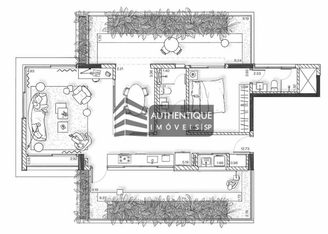 Apartamento à venda com 2 quartos, 167m² - Foto 17