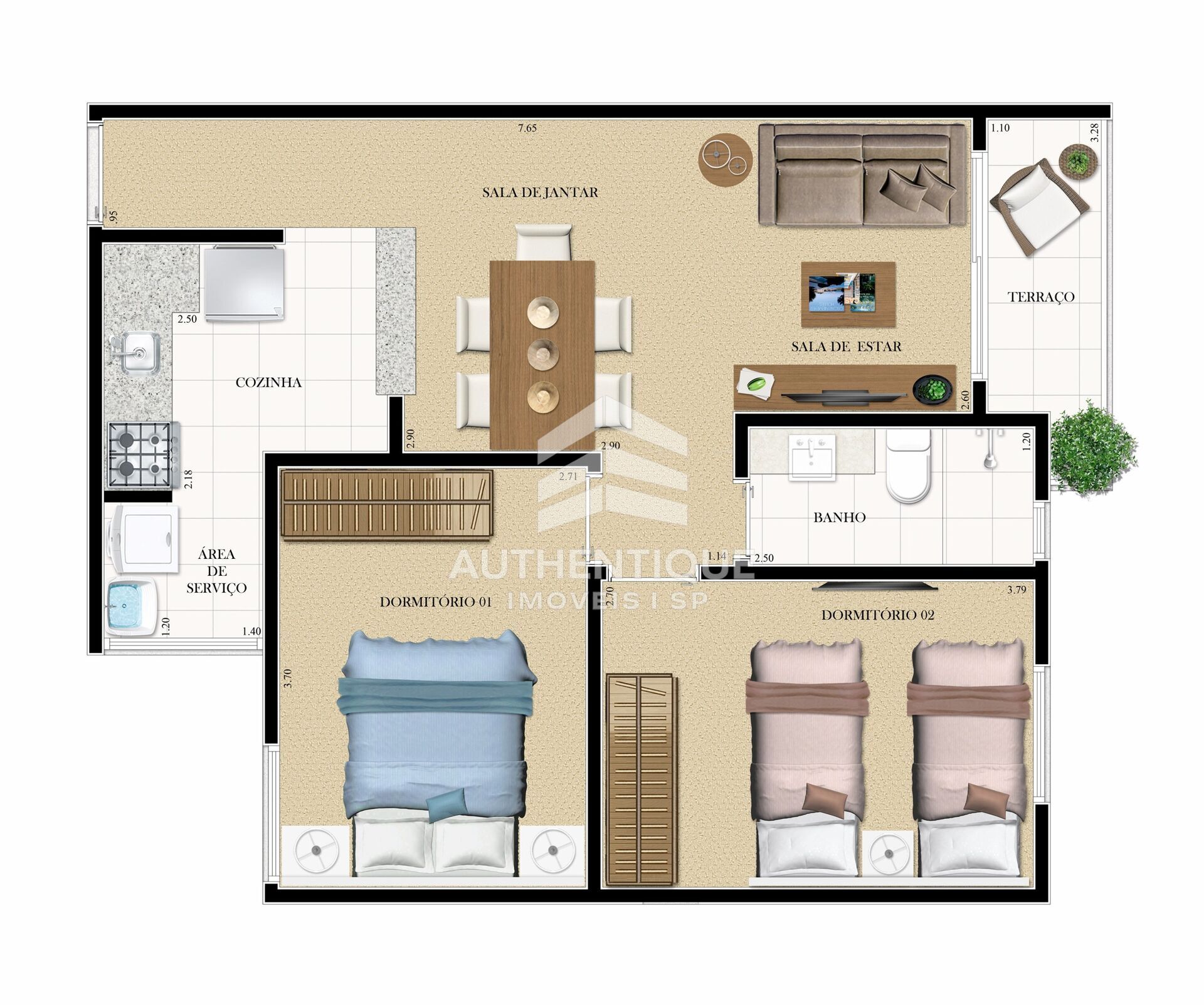 Apartamento, 3 quartos, 68 m² - Foto 10