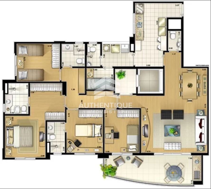 Apartamento, 3 quartos, 139 m² - Foto 29
