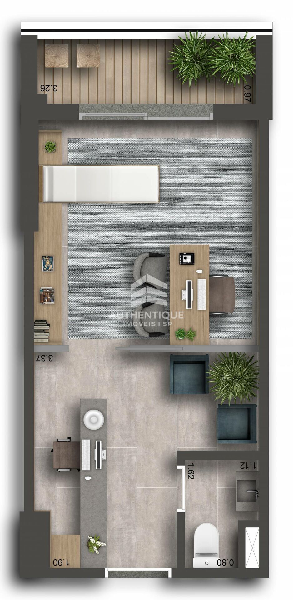 Sala-Conjunto, 45 m² - Foto 21