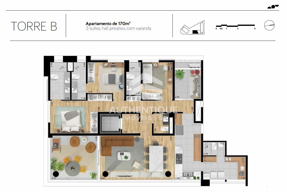 Apartamento, 3 quartos, 219 m² - Foto 36