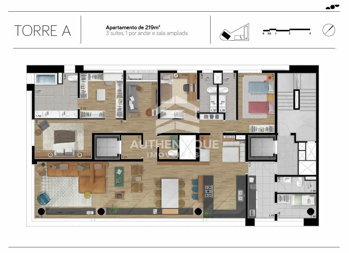 Apartamento, 3 quartos, 219 m² - Foto 31