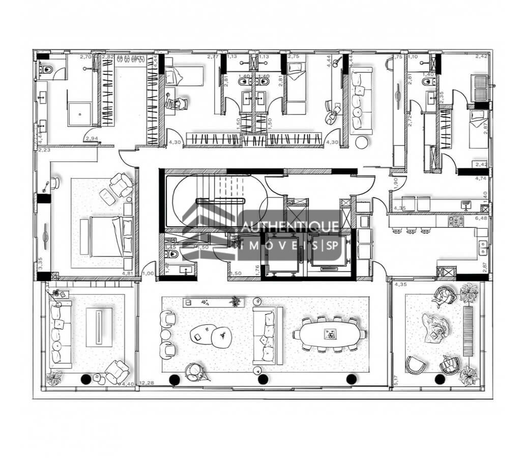 Apartamento à venda com 4 quartos, 330m² - Foto 17