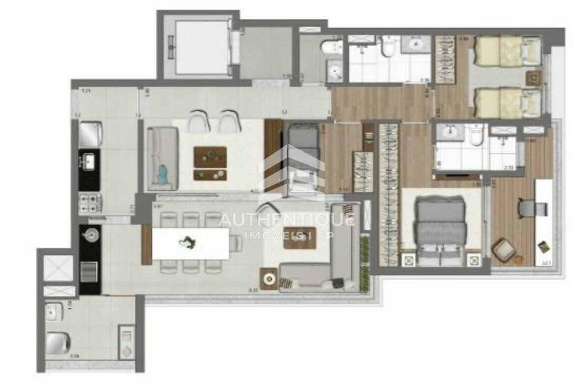 Apartamento, 4 quartos, 162 m² - Foto 33