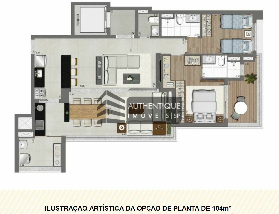 Apartamento à venda com 4 quartos, 162m² - Foto 31