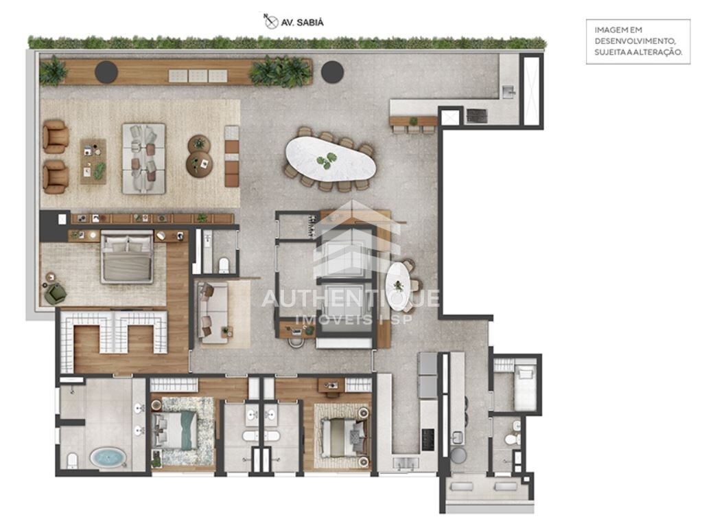 Cobertura, 4 quartos, 621 m² - Foto 7