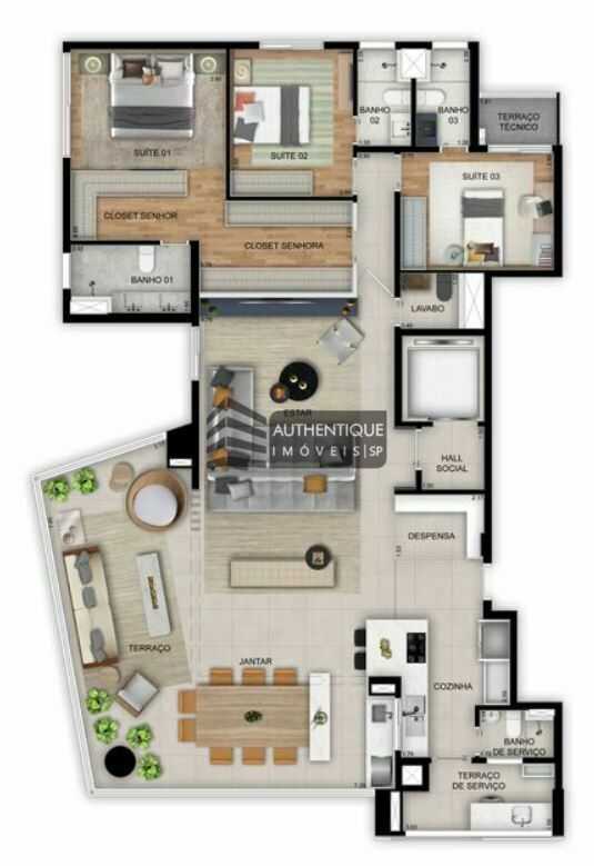 Cobertura à venda com 4 quartos, 335m² - Foto 26