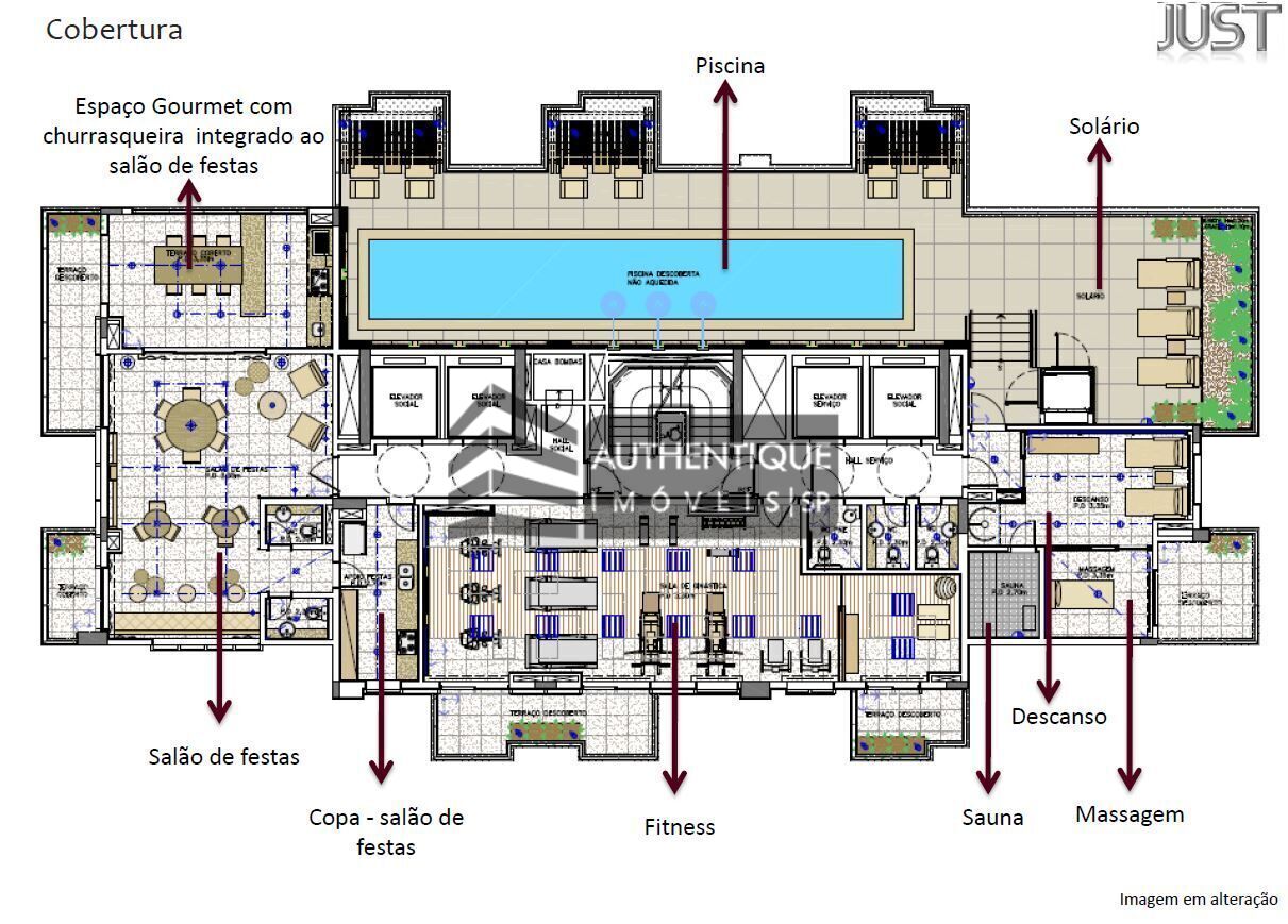 Apartamento à venda com 1 quarto, 61m² - Foto 15