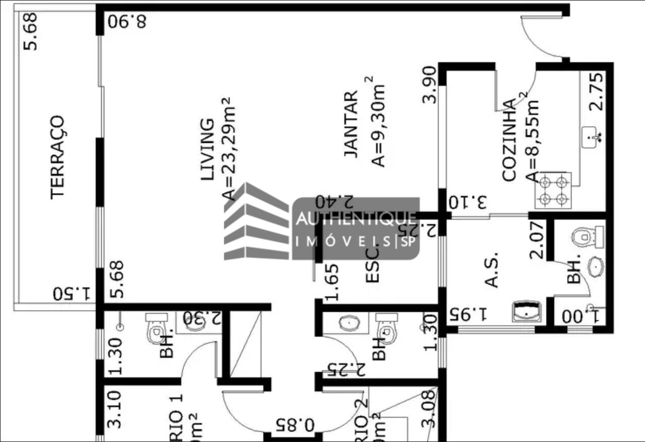 Apartamento à venda com 3 quartos, 98m² - Foto 48