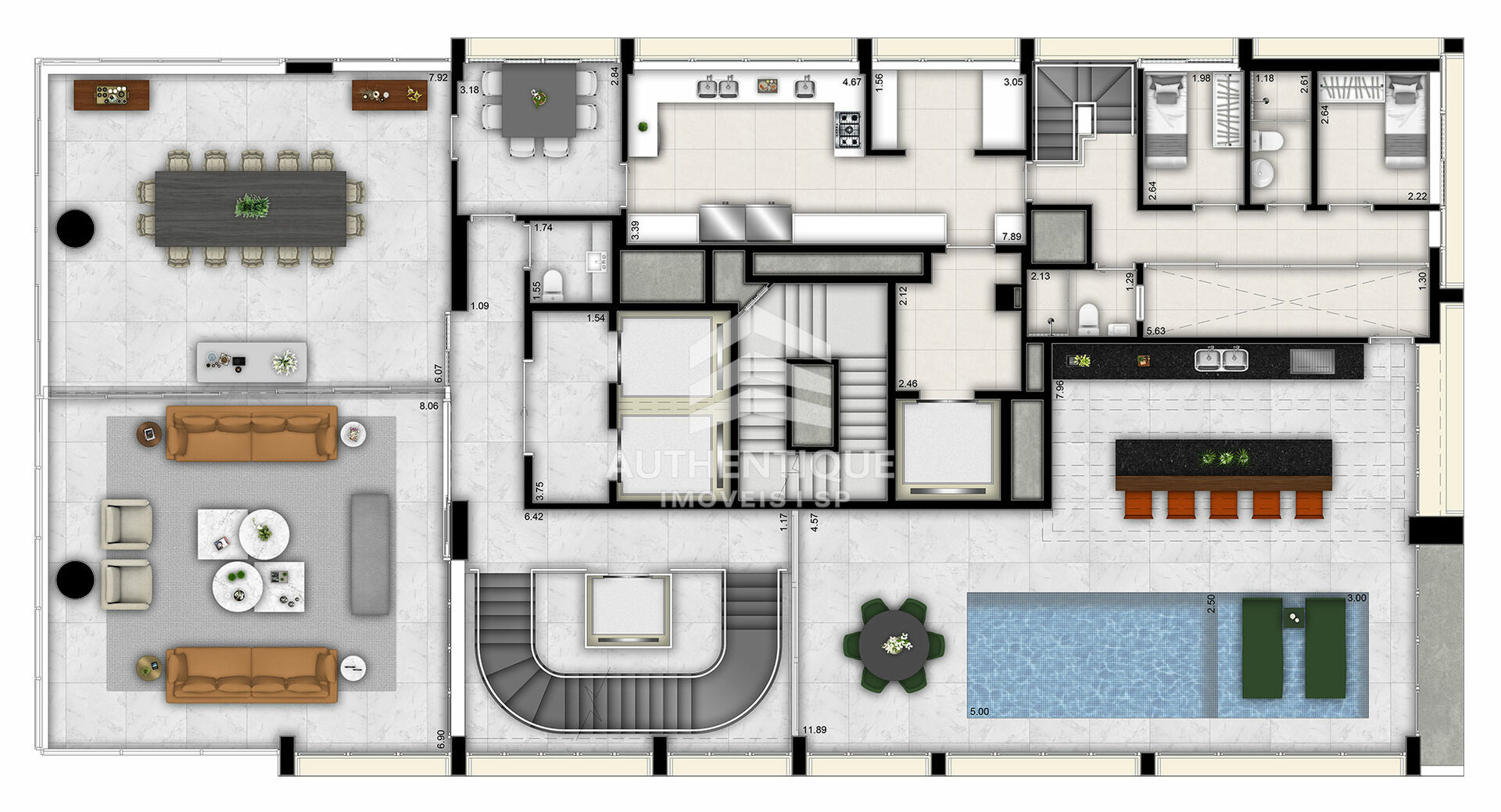 Cobertura, 4 quartos, 771 m² - Foto 20