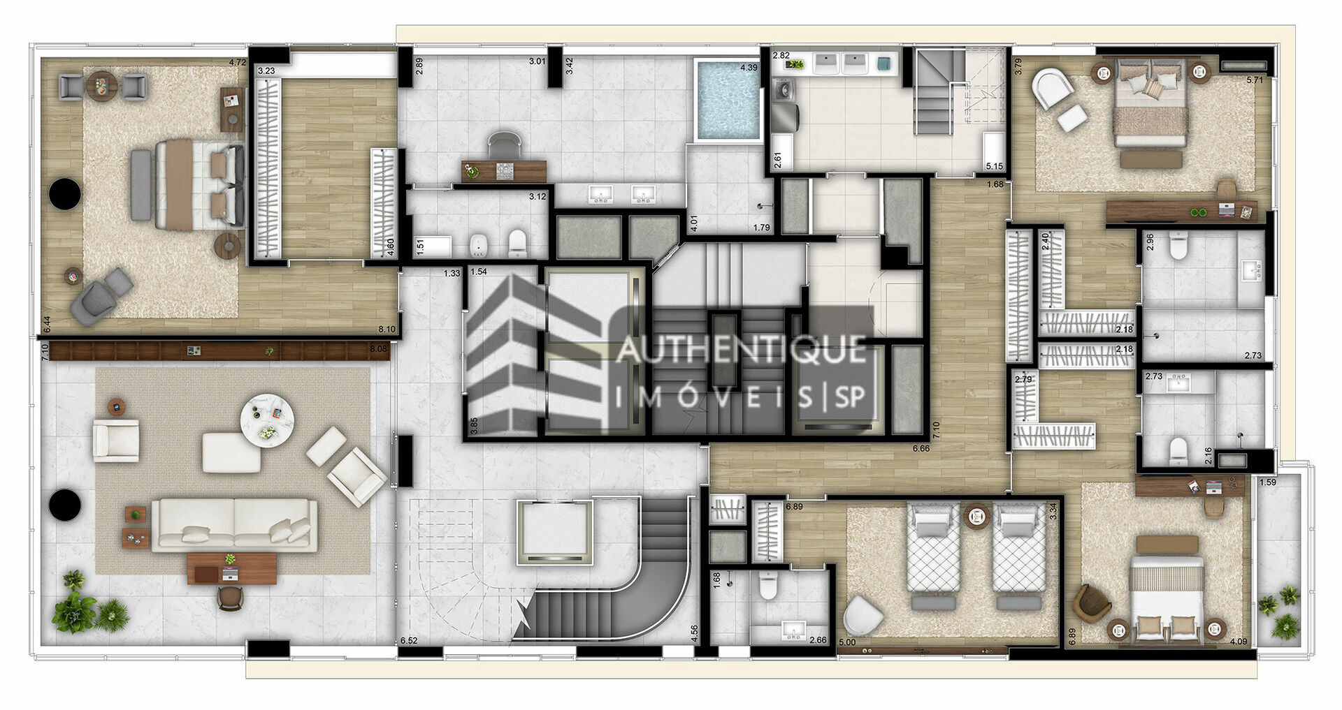 Cobertura à venda com 4 quartos, 771m² - Foto 19