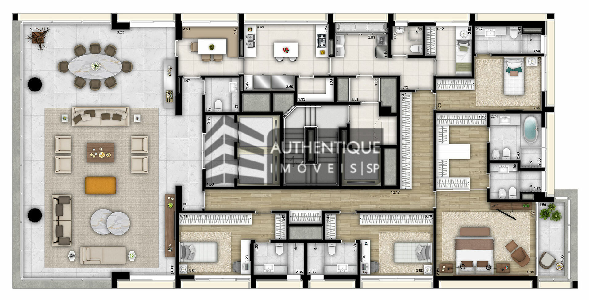 Cobertura à venda com 4 quartos, 771m² - Foto 16