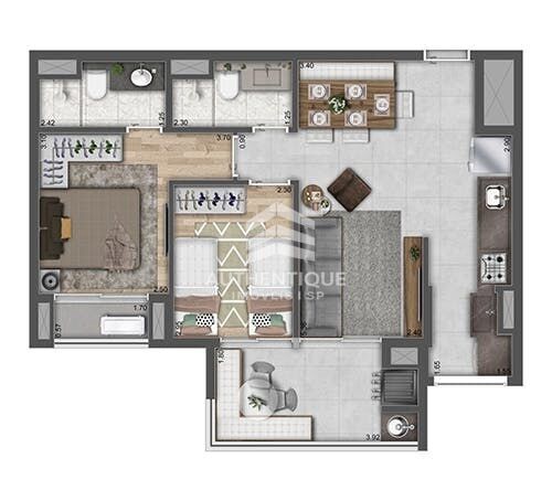 Apartamento, 2 quartos, 62 m² - Foto 22