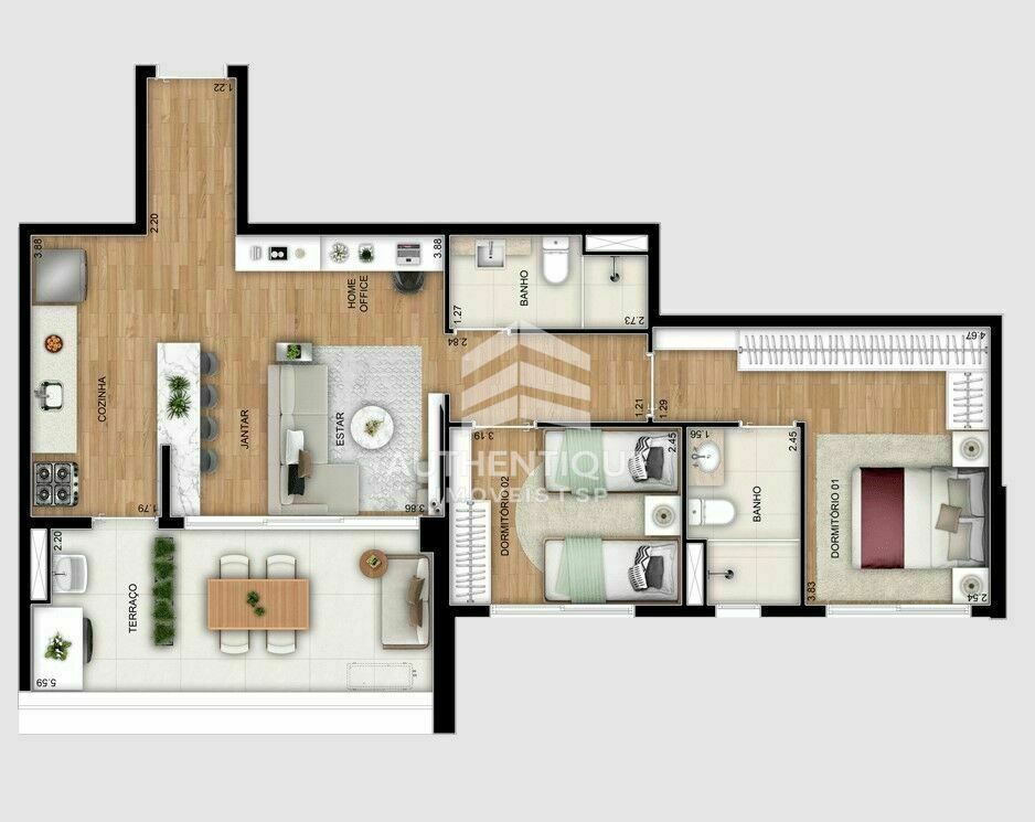 Apartamento, 3 quartos, 109 m² - Foto 16