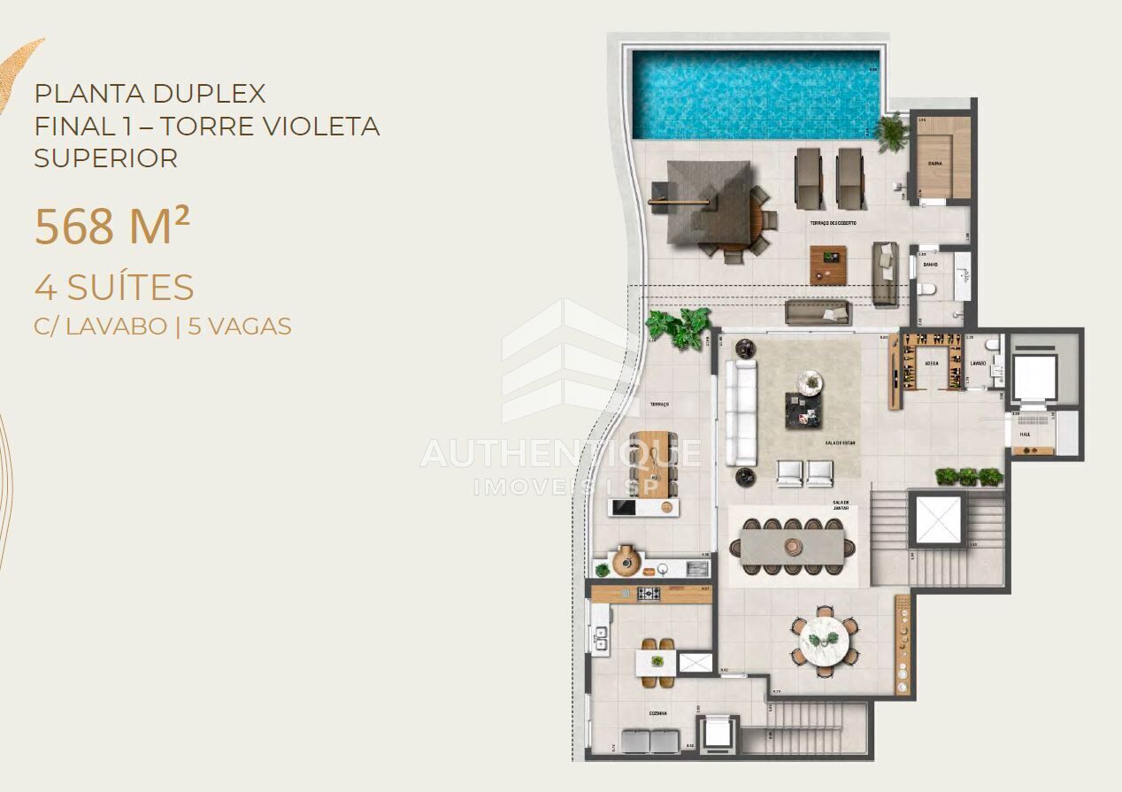 Cobertura, 4 quartos, 435 m² - Foto 35