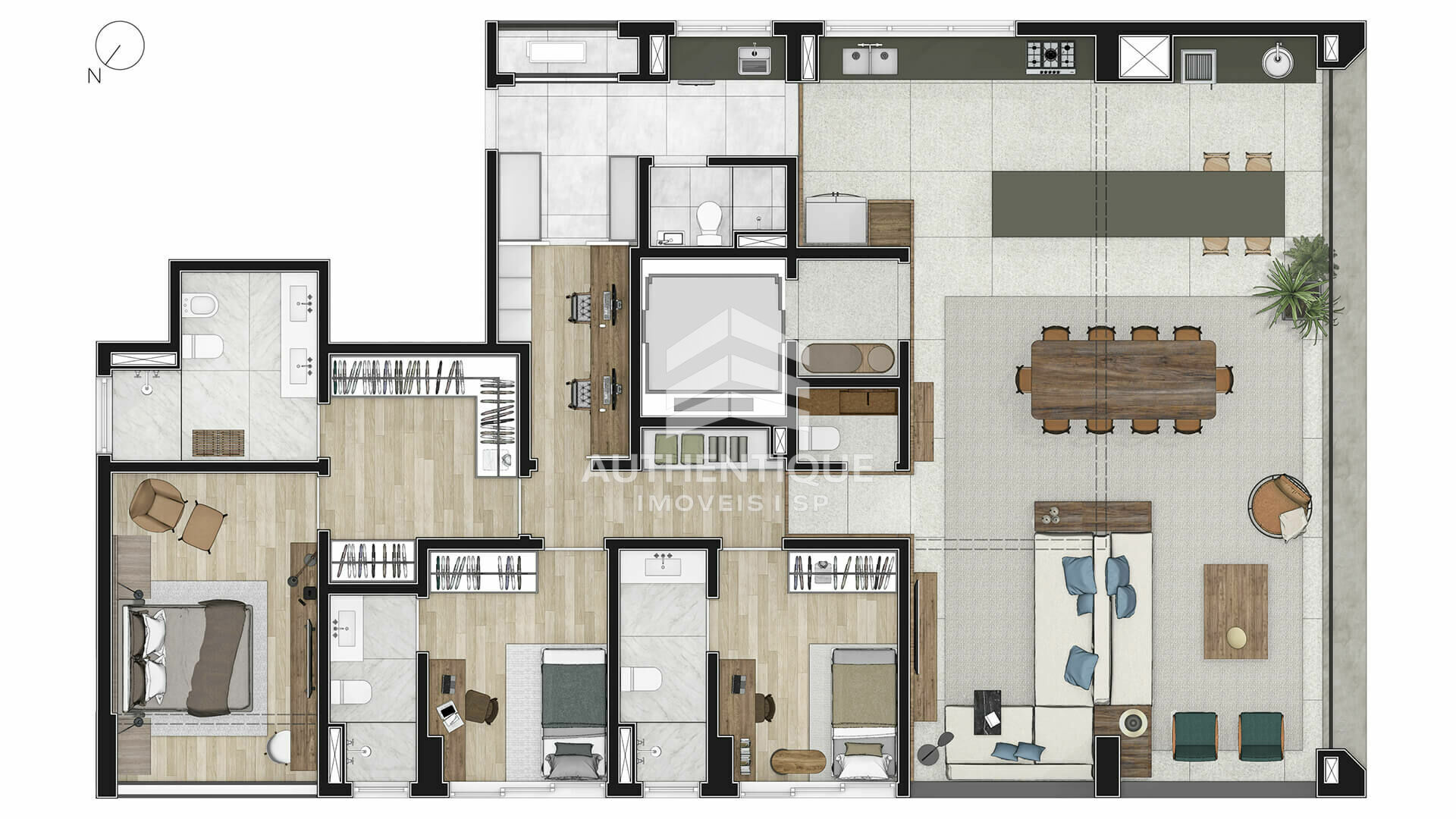 Apartamento, 4 quartos, 371 m² - Foto 28