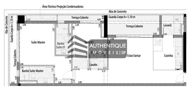 Apartamento à venda com 2 quartos, 95m² - Foto 15