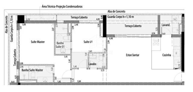 Apartamento, 2 quartos, 95 m² - Foto 32