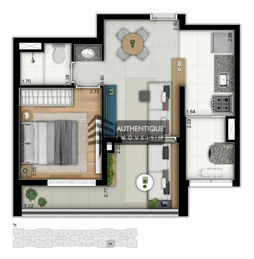 Apartamento à venda com 3 quartos, 68m² - Foto 28