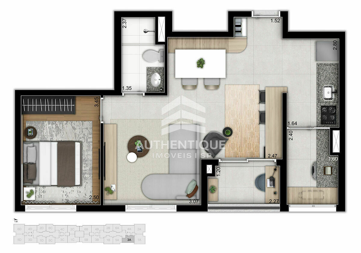 Apartamento, 3 quartos, 68 m² - Foto 18