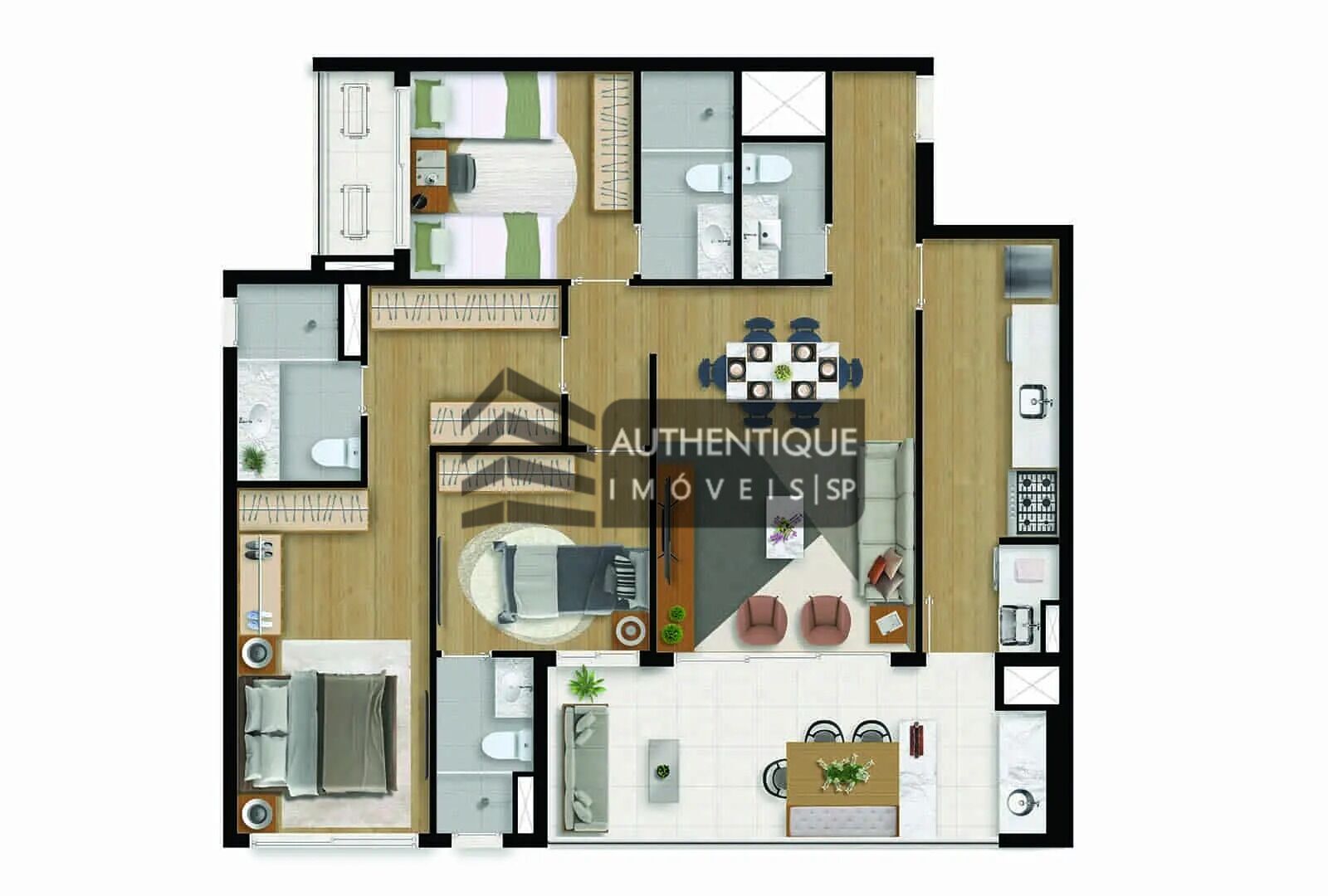 Apartamento à venda com 3 quartos, 108m² - Foto 20