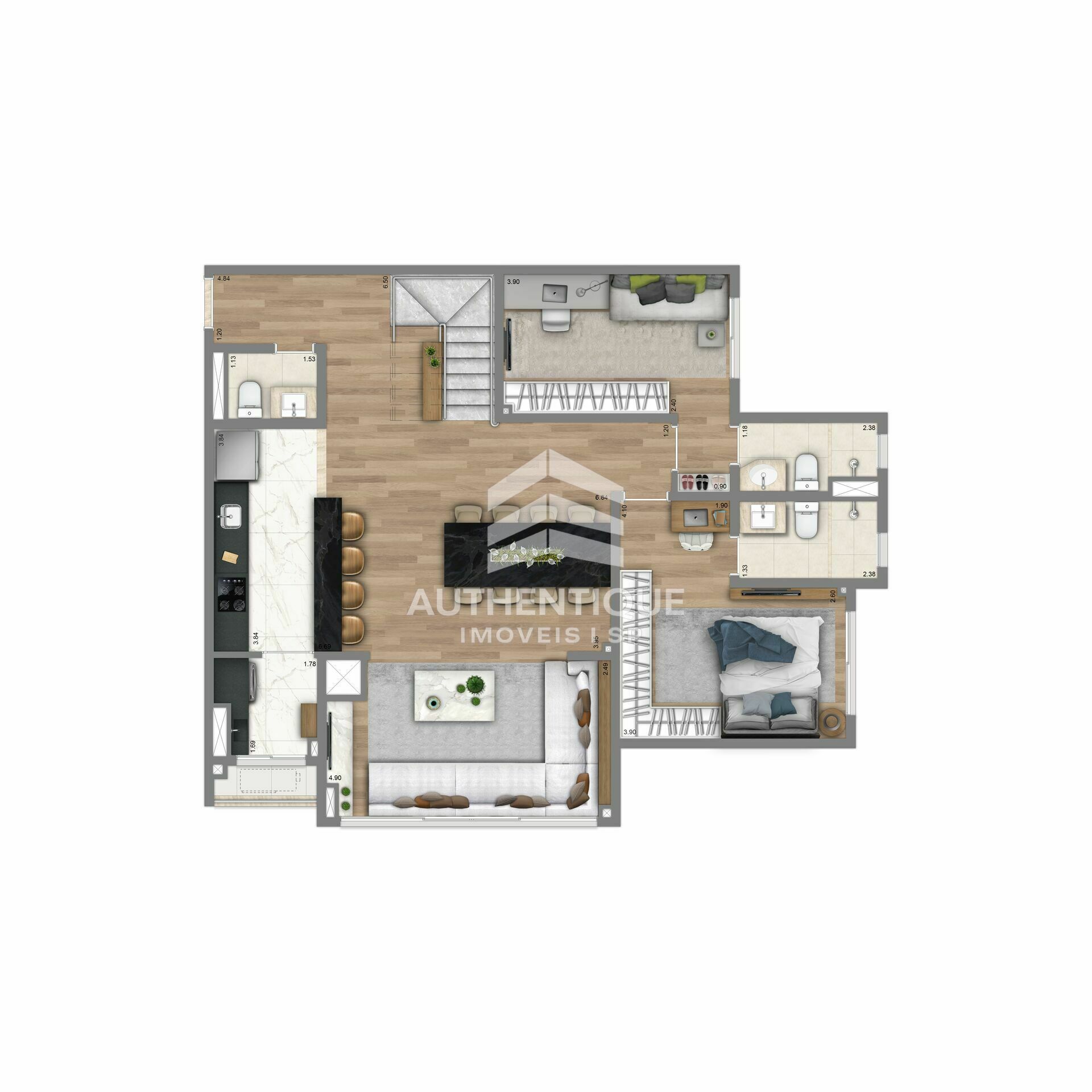 Apartamento, 4 quartos, 121 m² - Foto 38