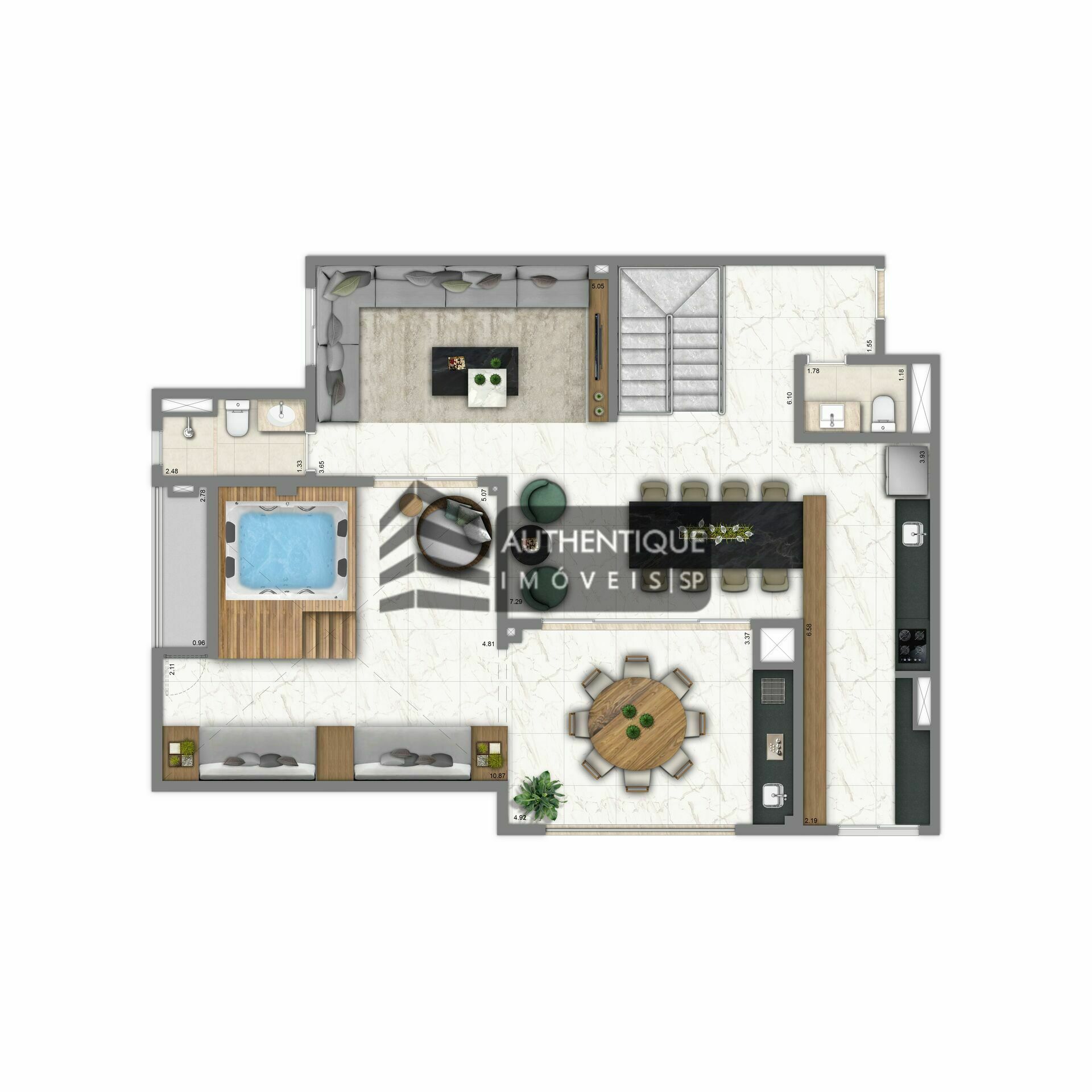 Apartamento à venda com 4 quartos, 121m² - Foto 40