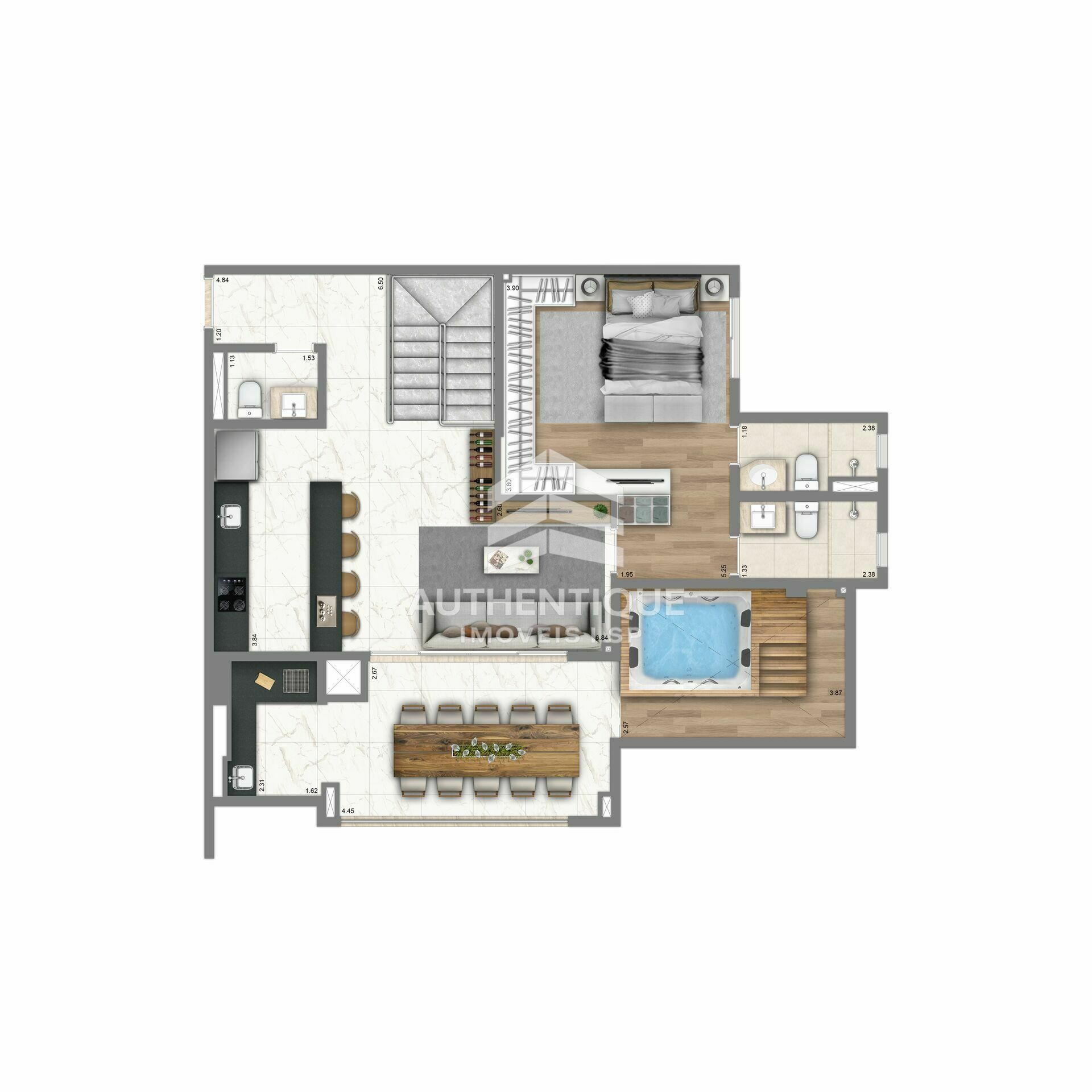 Apartamento, 4 quartos, 121 m² - Foto 39
