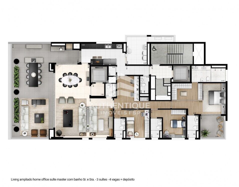 Apartamento, 4 quartos, 278 m² - Foto 34