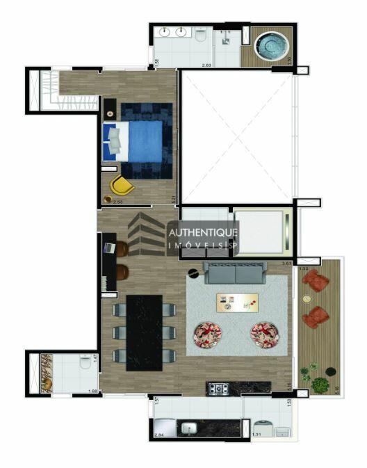 Apartamento, 1 quarto, 49 m² - Foto 31