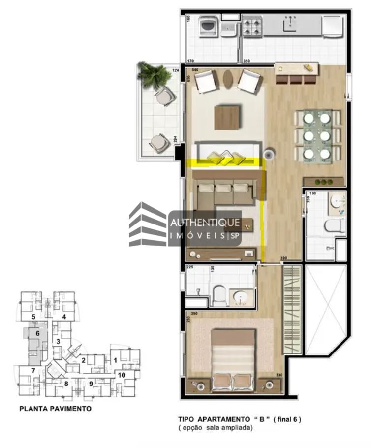 Apartamento à venda com 2 quartos, 75m² - Foto 32