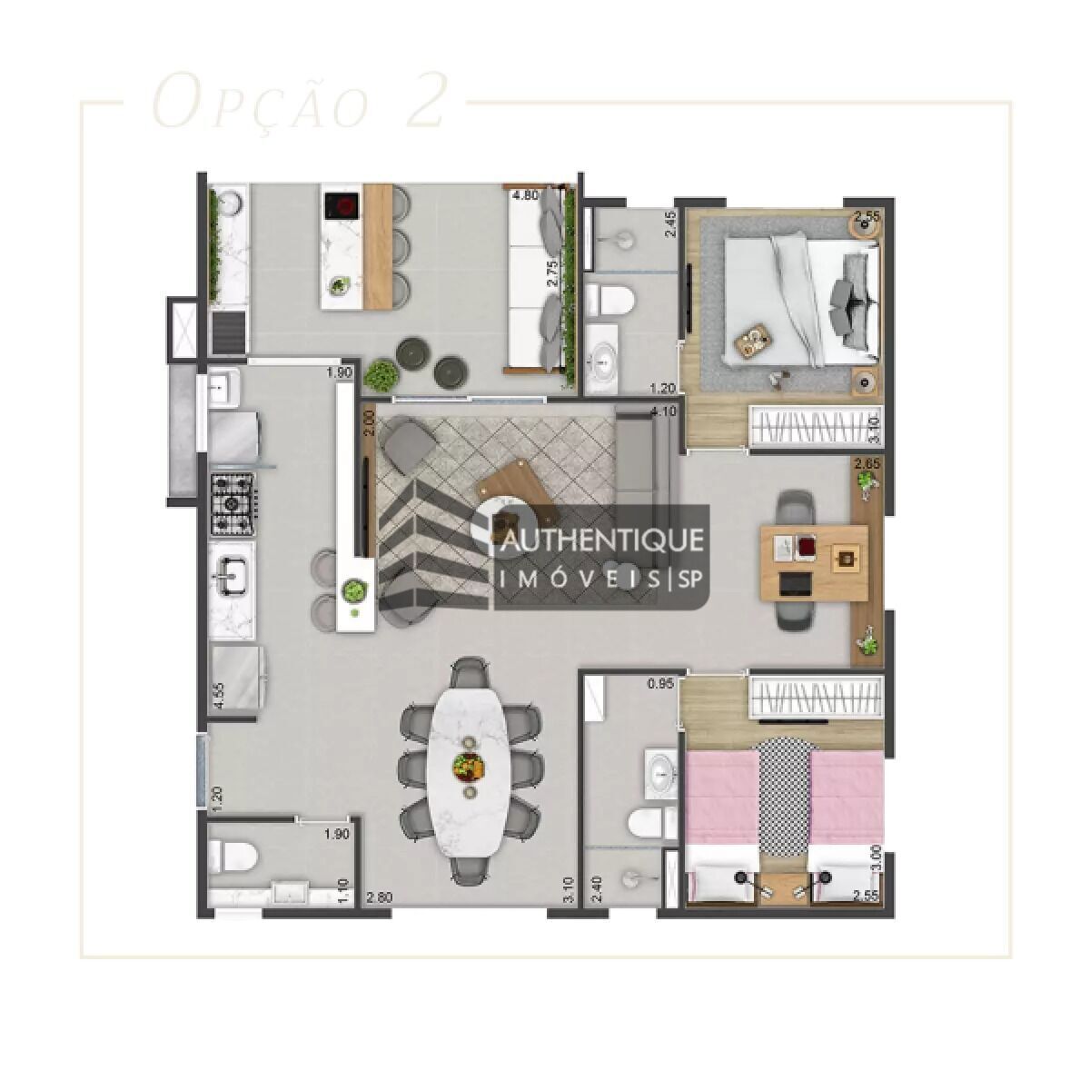 Apartamento, 3 quartos, 87 m² - Foto 38