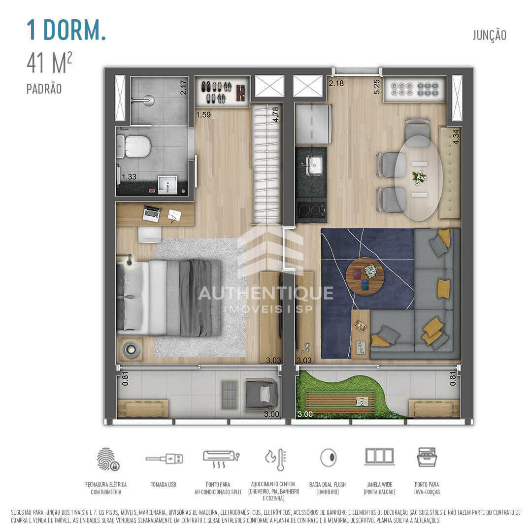 Apartamento, 1 quarto, 26 m² - Foto 33