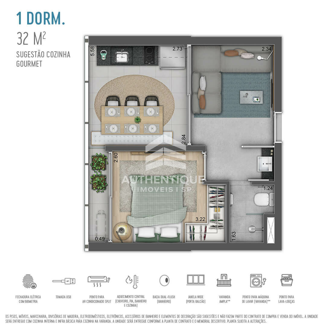 Apartamento, 1 quarto, 26 m² - Foto 26