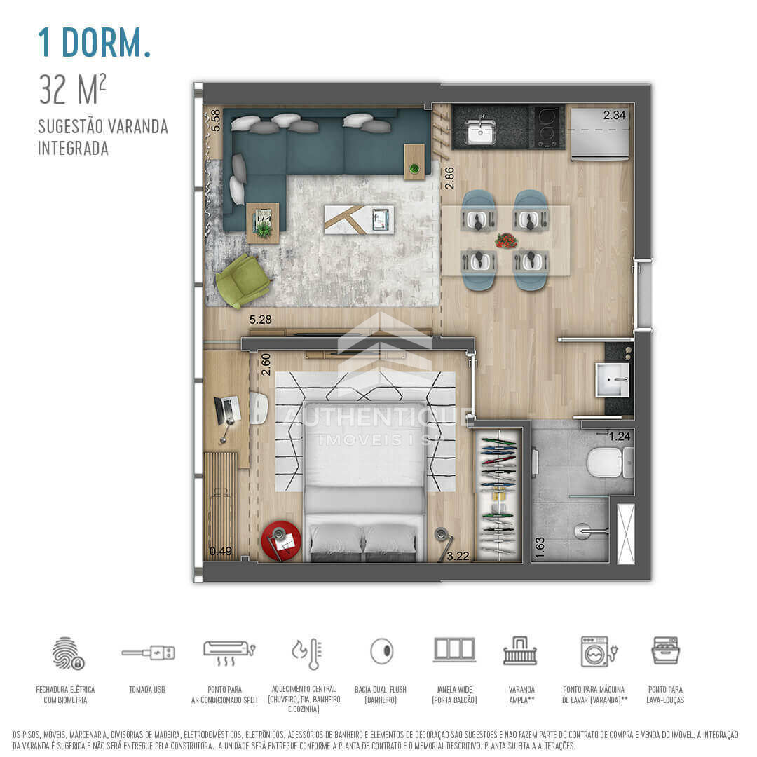 Apartamento, 1 quarto, 26 m² - Foto 28