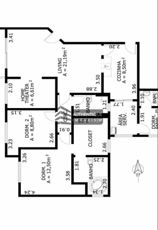 Apartamento à venda com 4 quartos, 140m² - Foto 29