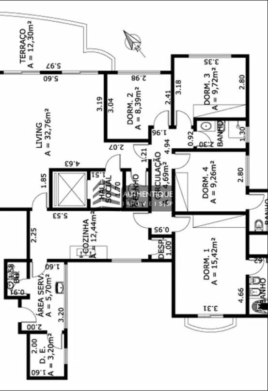 Apartamento à venda com 4 quartos, 140m² - Foto 30