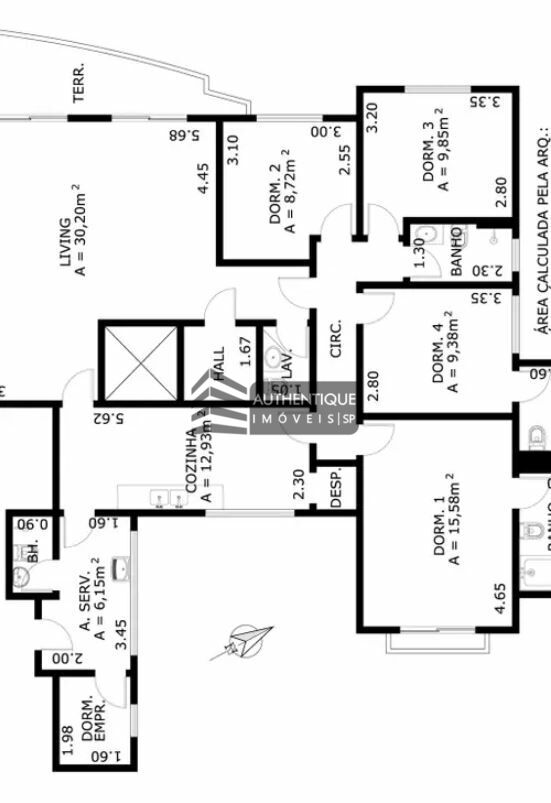 Apartamento à venda com 4 quartos, 140m² - Foto 21