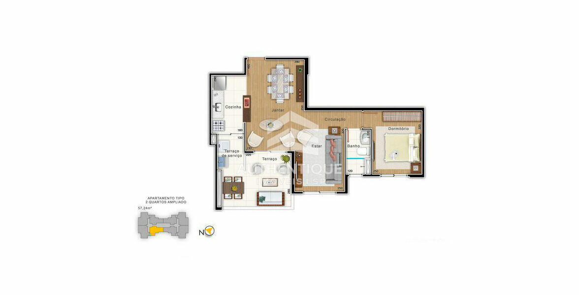 Apartamento, 3 quartos, 77 m² - Foto 22