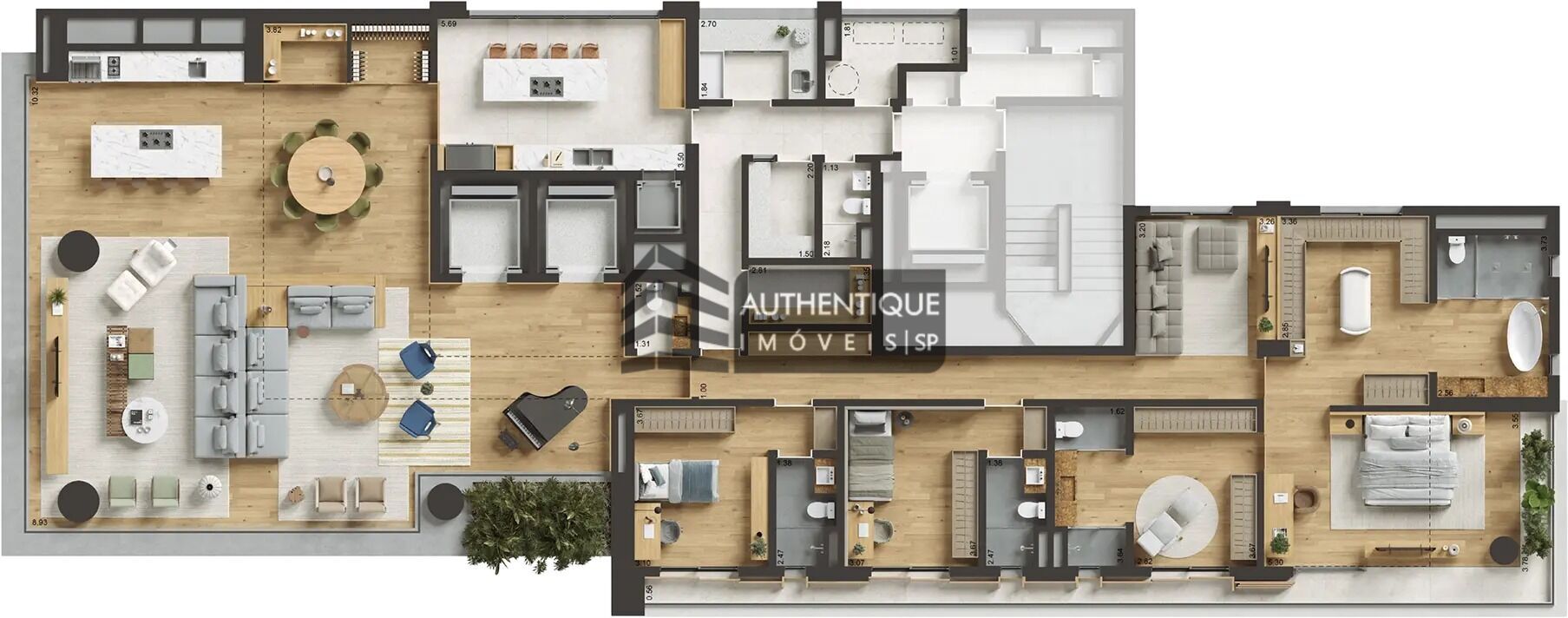 Apartamento, 3 quartos, 362 m² - Foto 17
